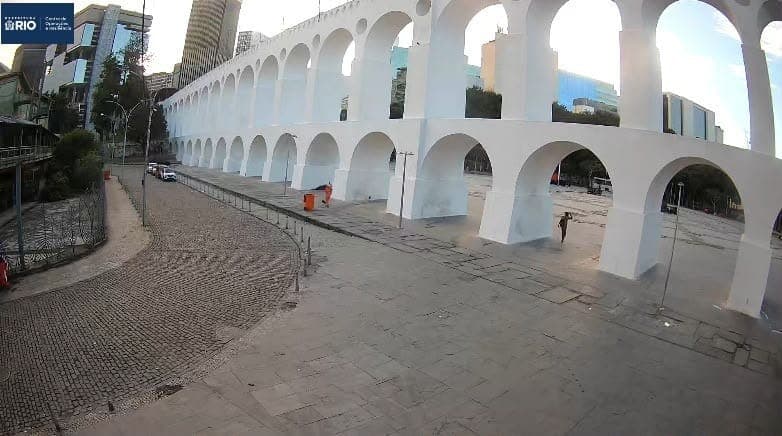 Sistema de câmeras inteligentes de monitoramento na Lapa