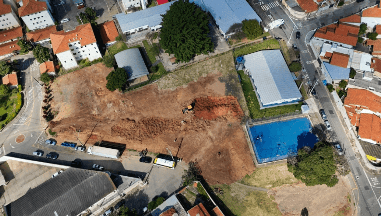 Construção de nova creche em Vinhedo