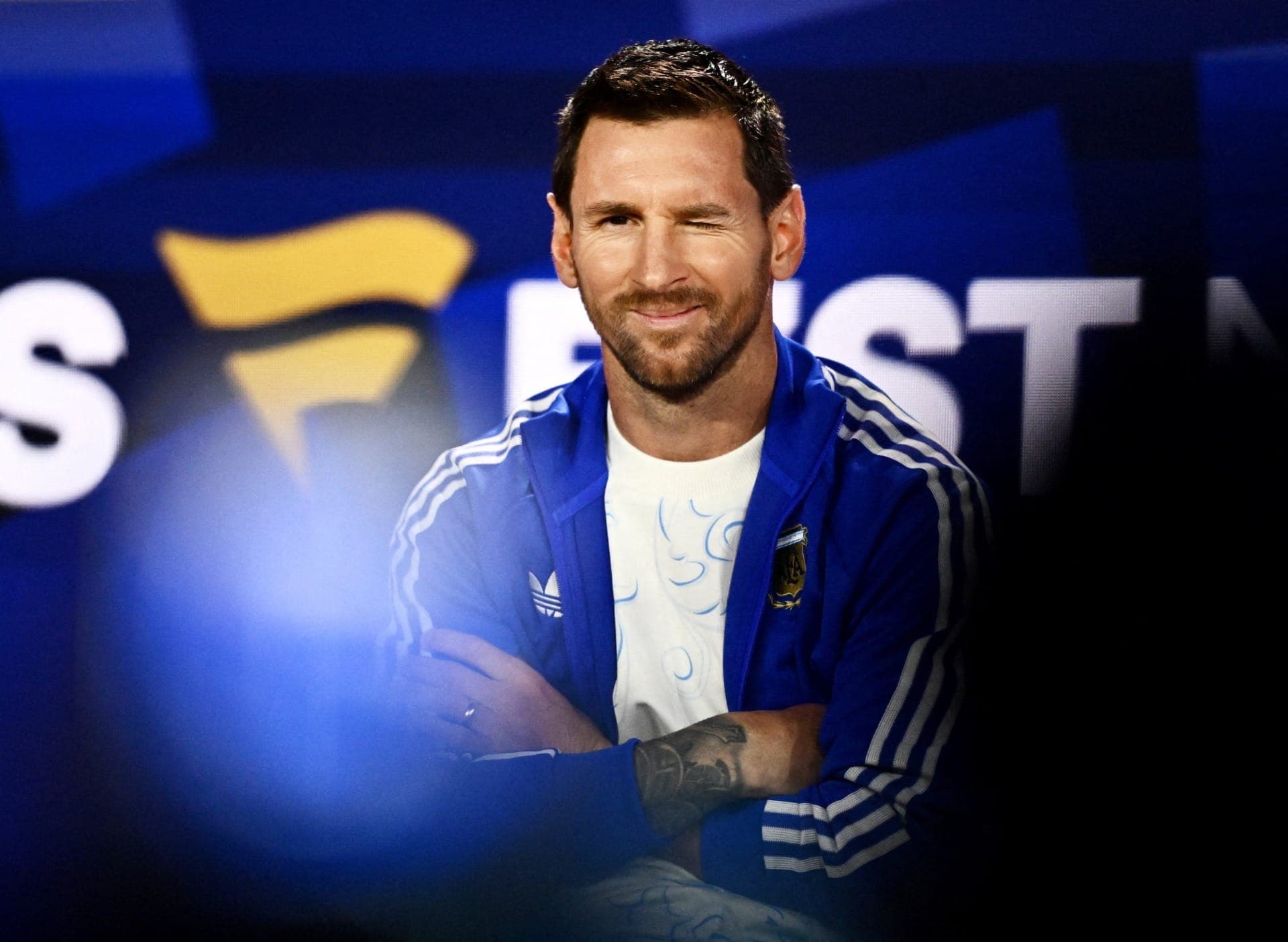 Lionel Messi, capitão da Argentina