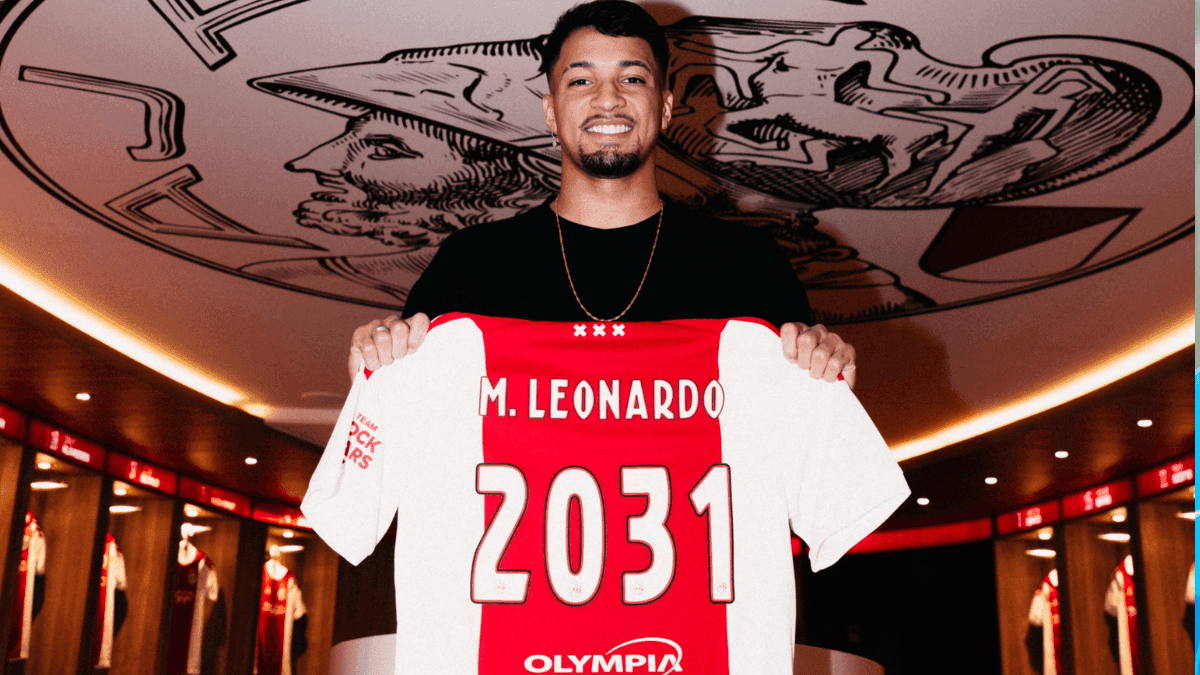 Marcos Leonardo, atacante do Ajax