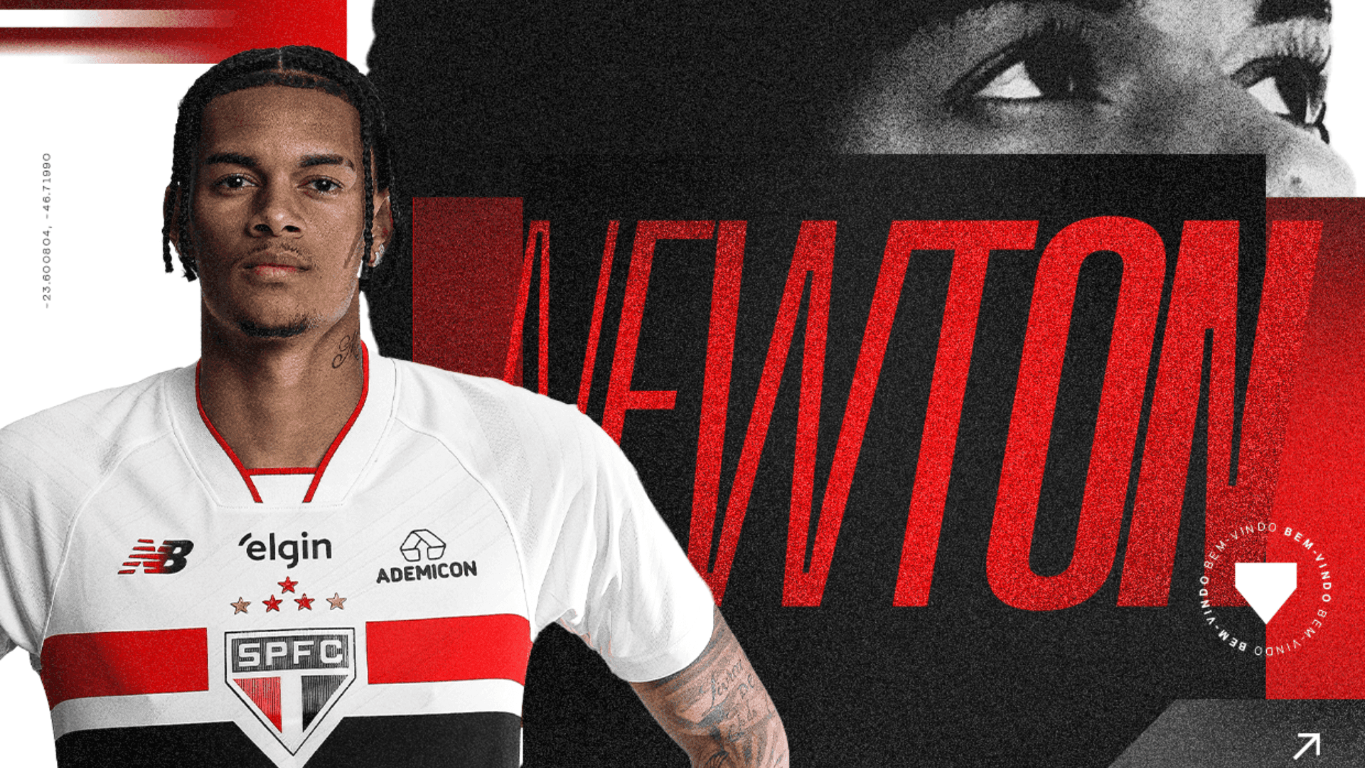 Newton é o novo volante do São Paulo