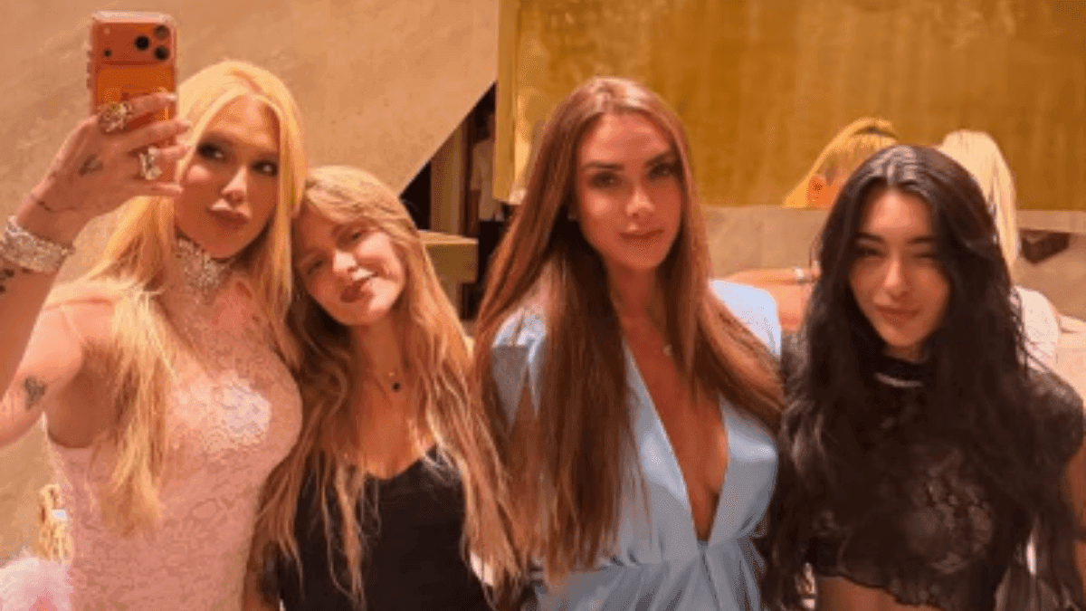 Virginia, Luísa Sonza, Nicole Bahls e Duda Freire