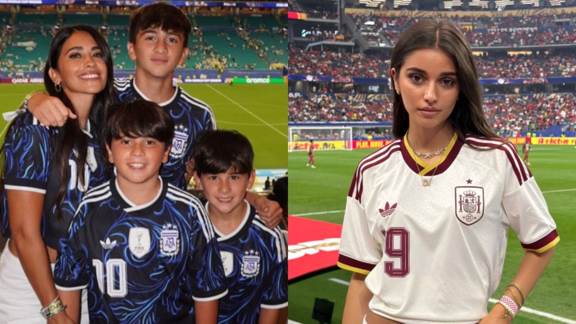 WAGs fazem sucesso nas seleções da Espanha e Argentina