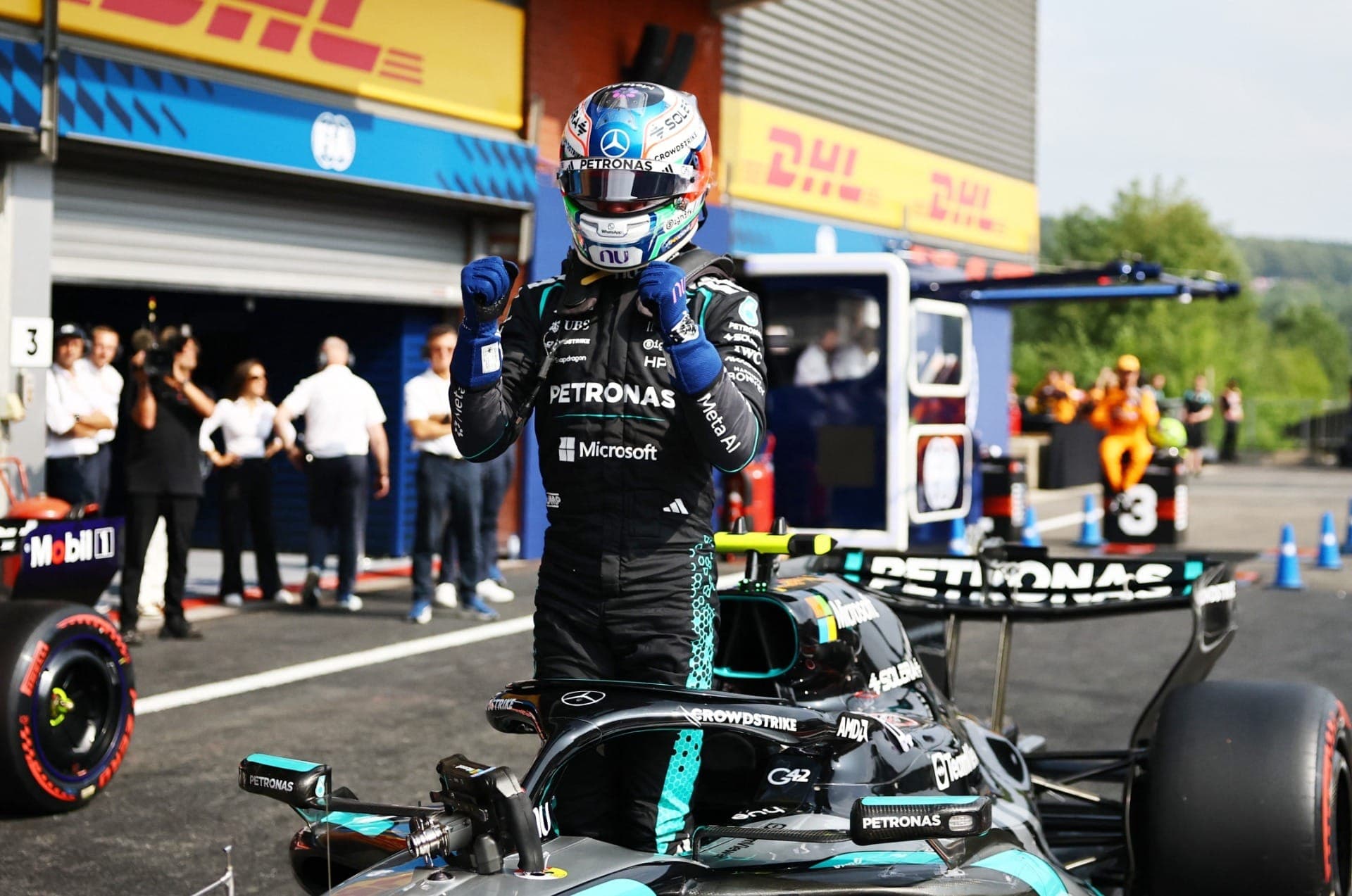 Antonelli conquista pole position no GP da Bélgica