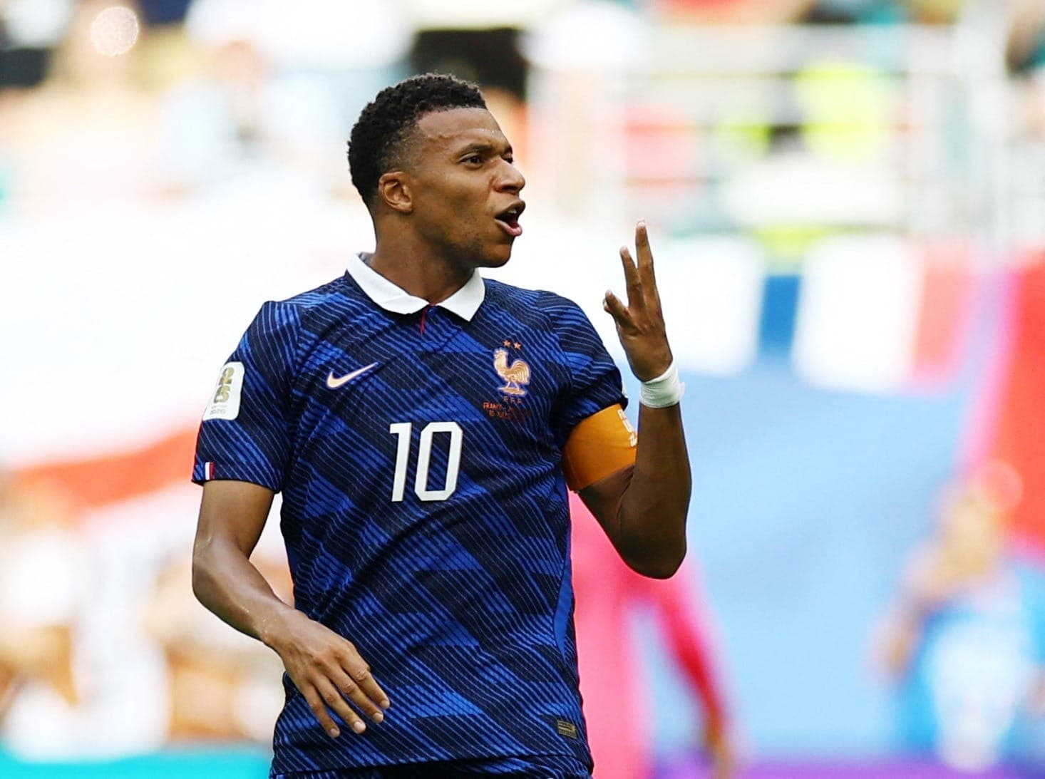 Mbappé, atacante da França
