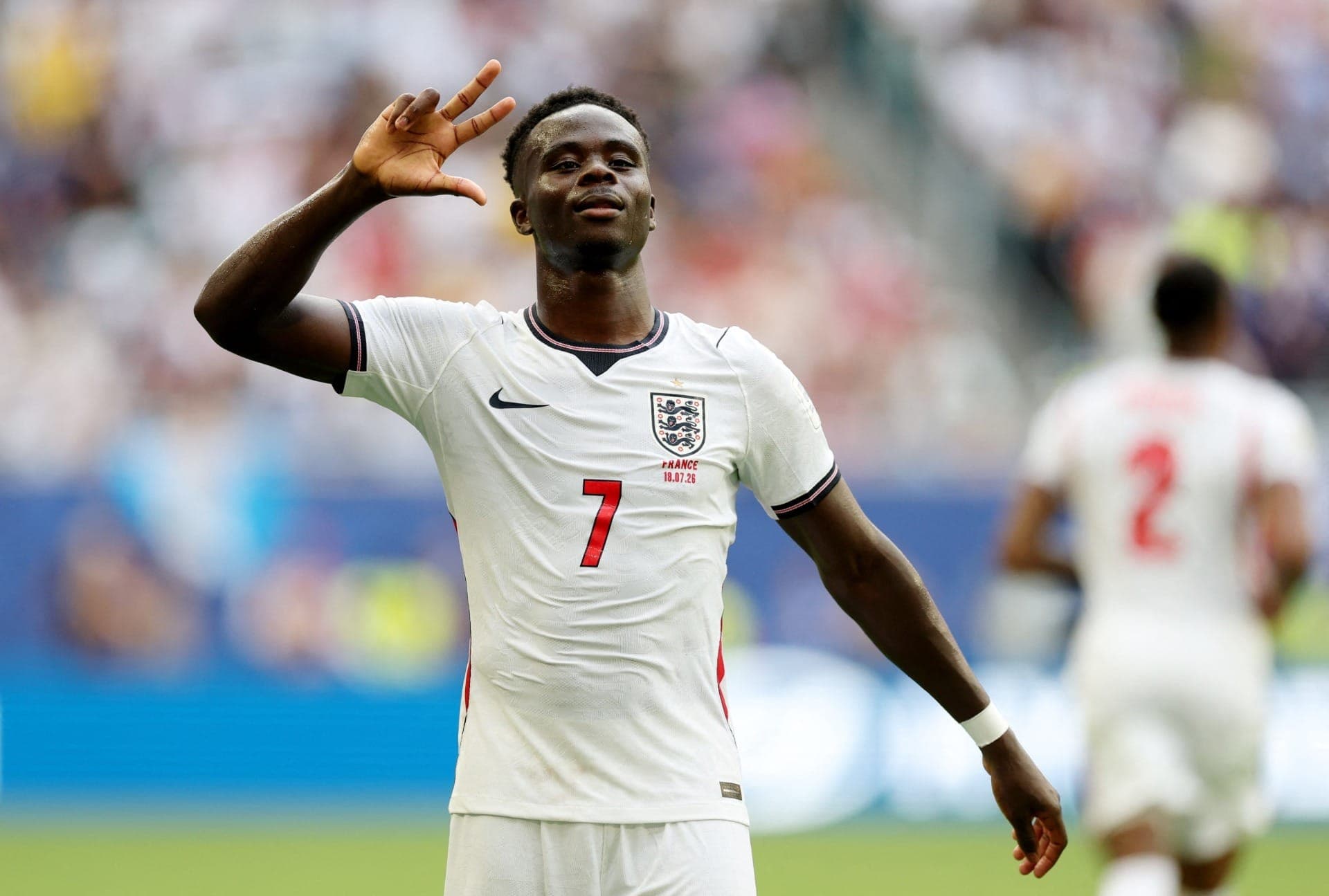 Saka faz hat-trick e ajuda Inglaterra a conquistar 3º lugar na Copa