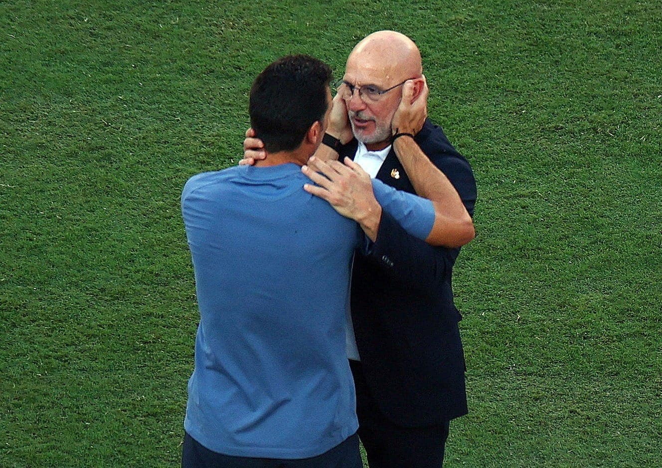 De la Fuente e Scaloni