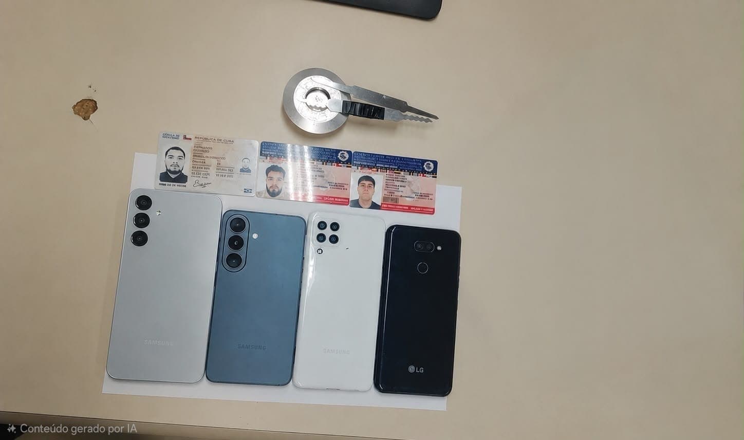 Apreensões da polícia