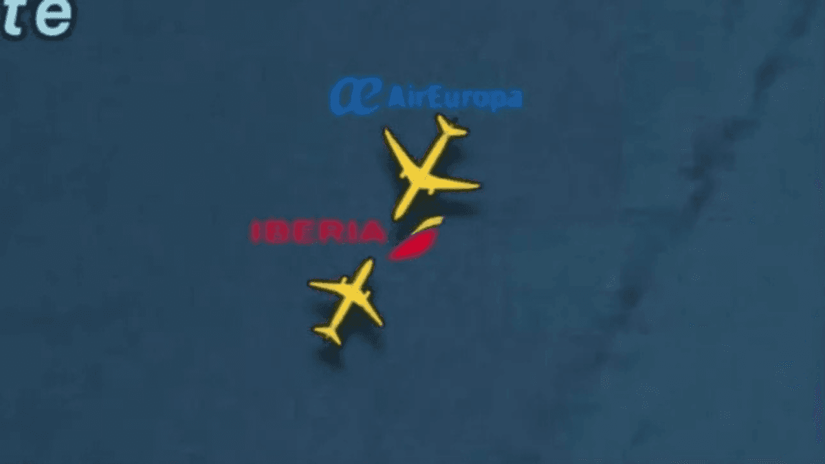 Aviação - voos ficam perto de colisão no Atlântico
