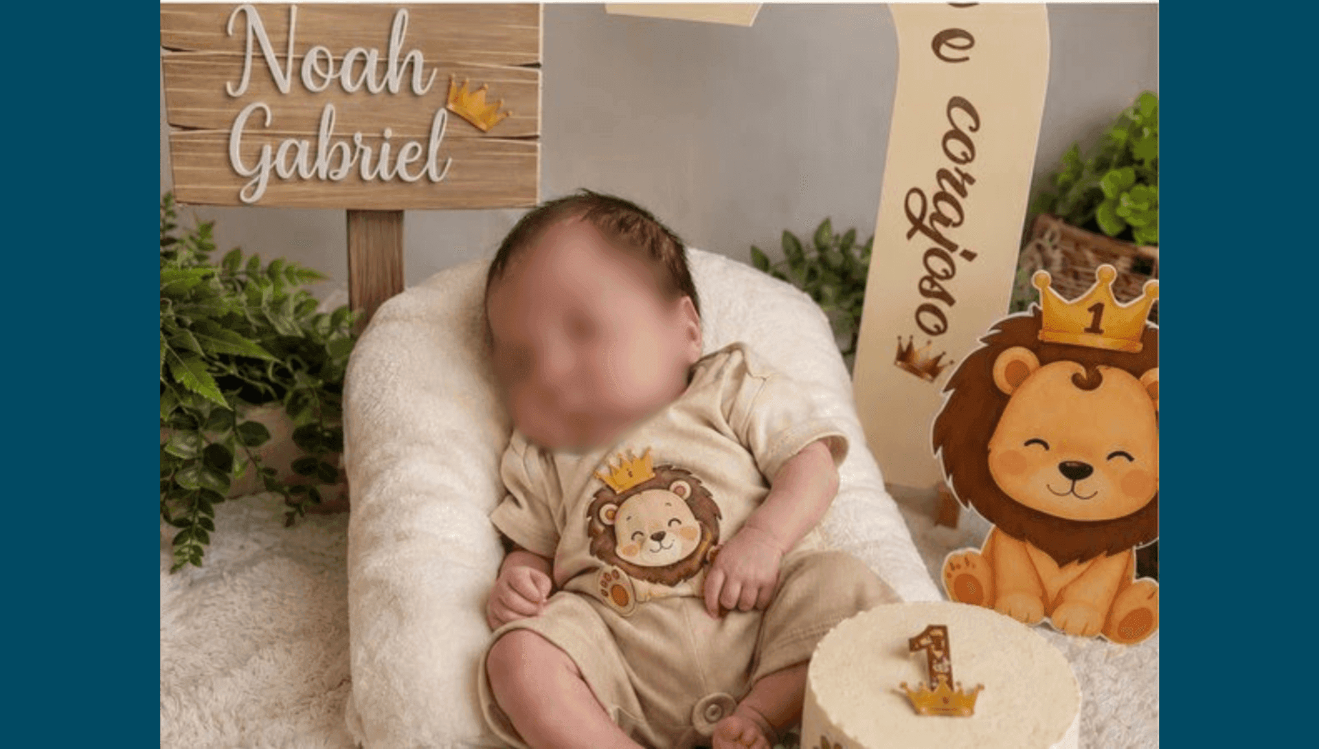 Bebê nasceu no último dia 15