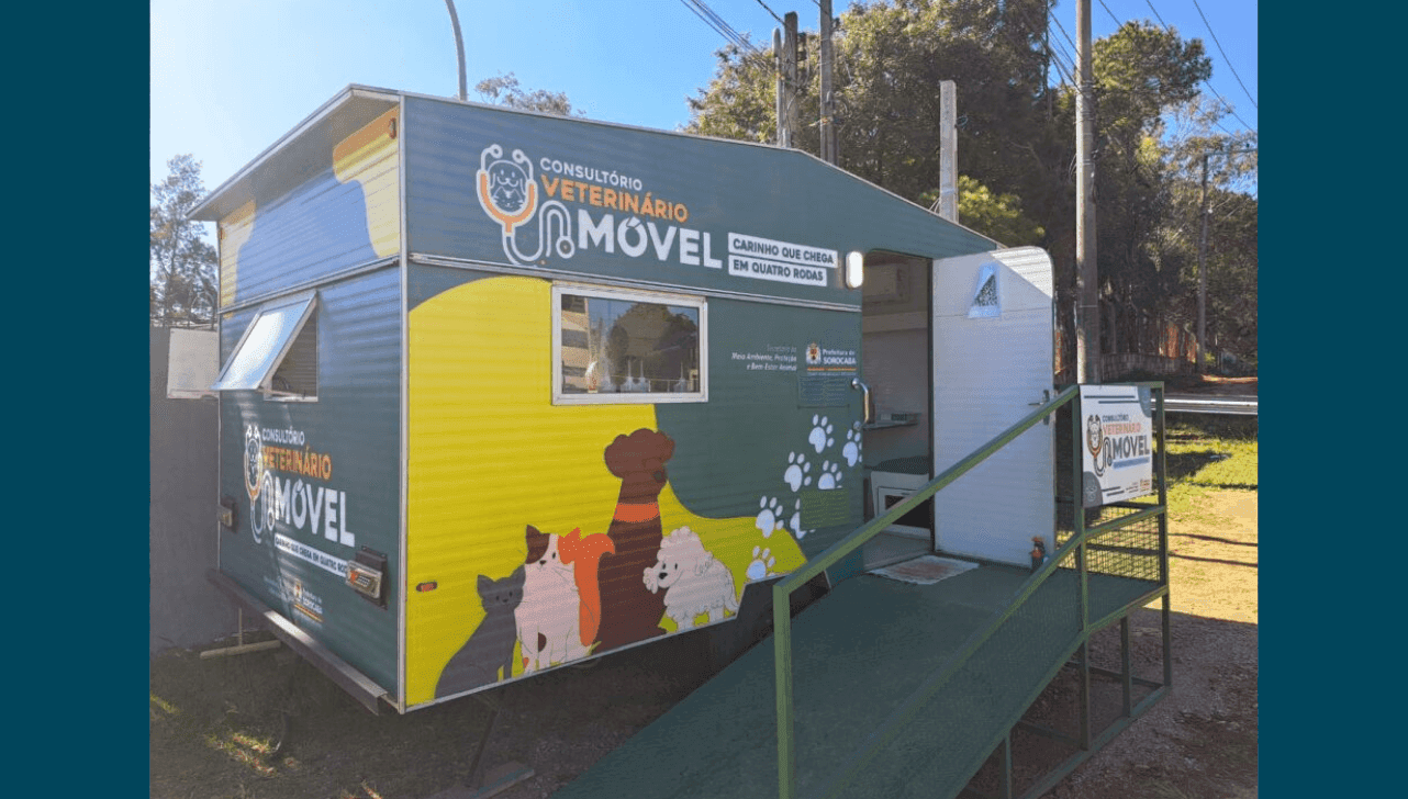 Consultório Veterinário Móvel oferece atendimento gratuito para cães e gatos em Sorocaba (SP)