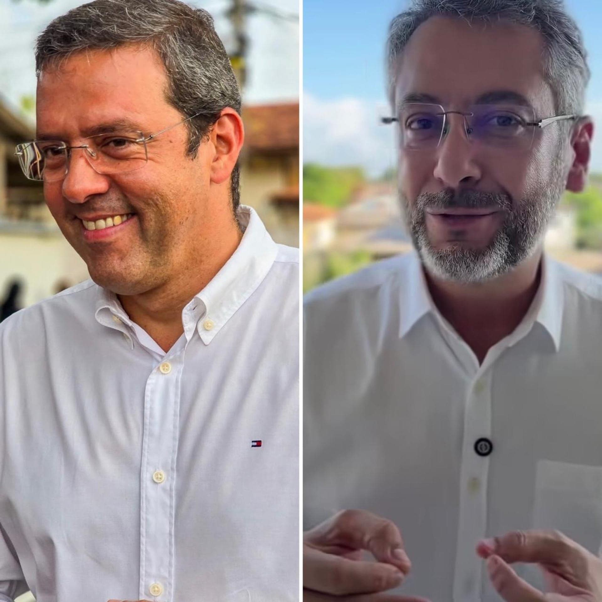 Eleições AP - Dr. Furlan (à esq.) e Clécio Luis (à dir.)