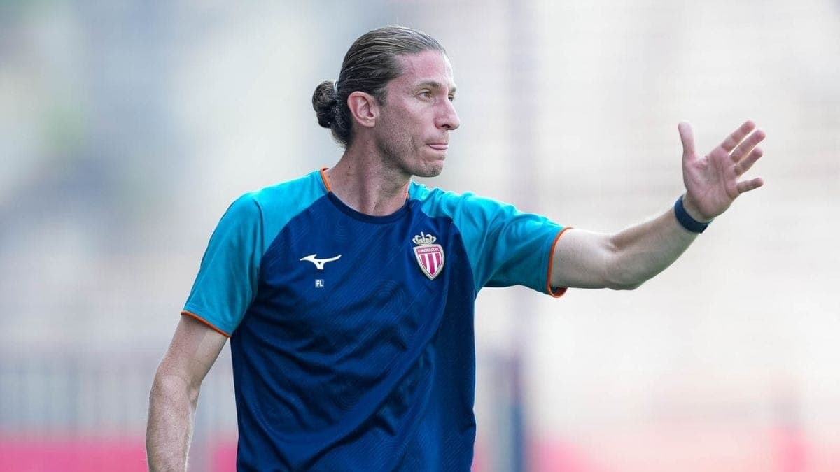 Filipe Luís, técnico do Monaco