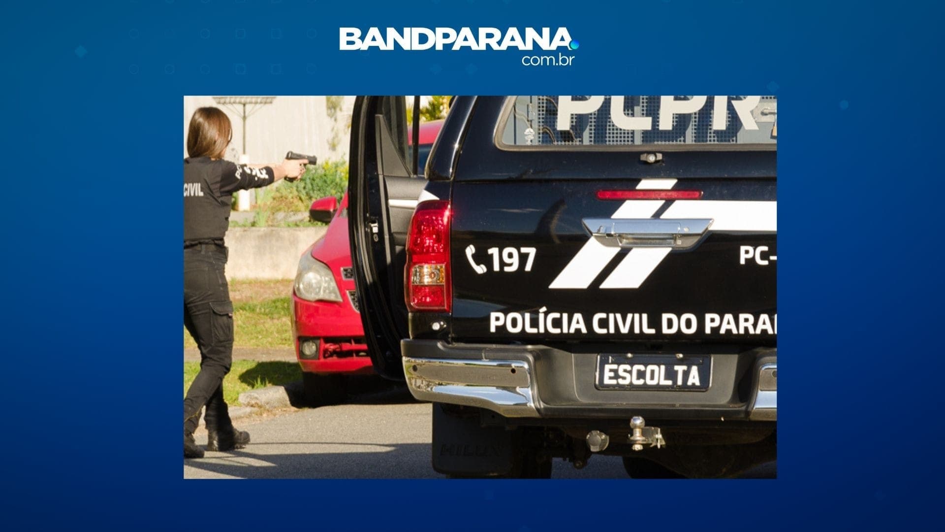 Suspeito foi preso pela PCPR no interior