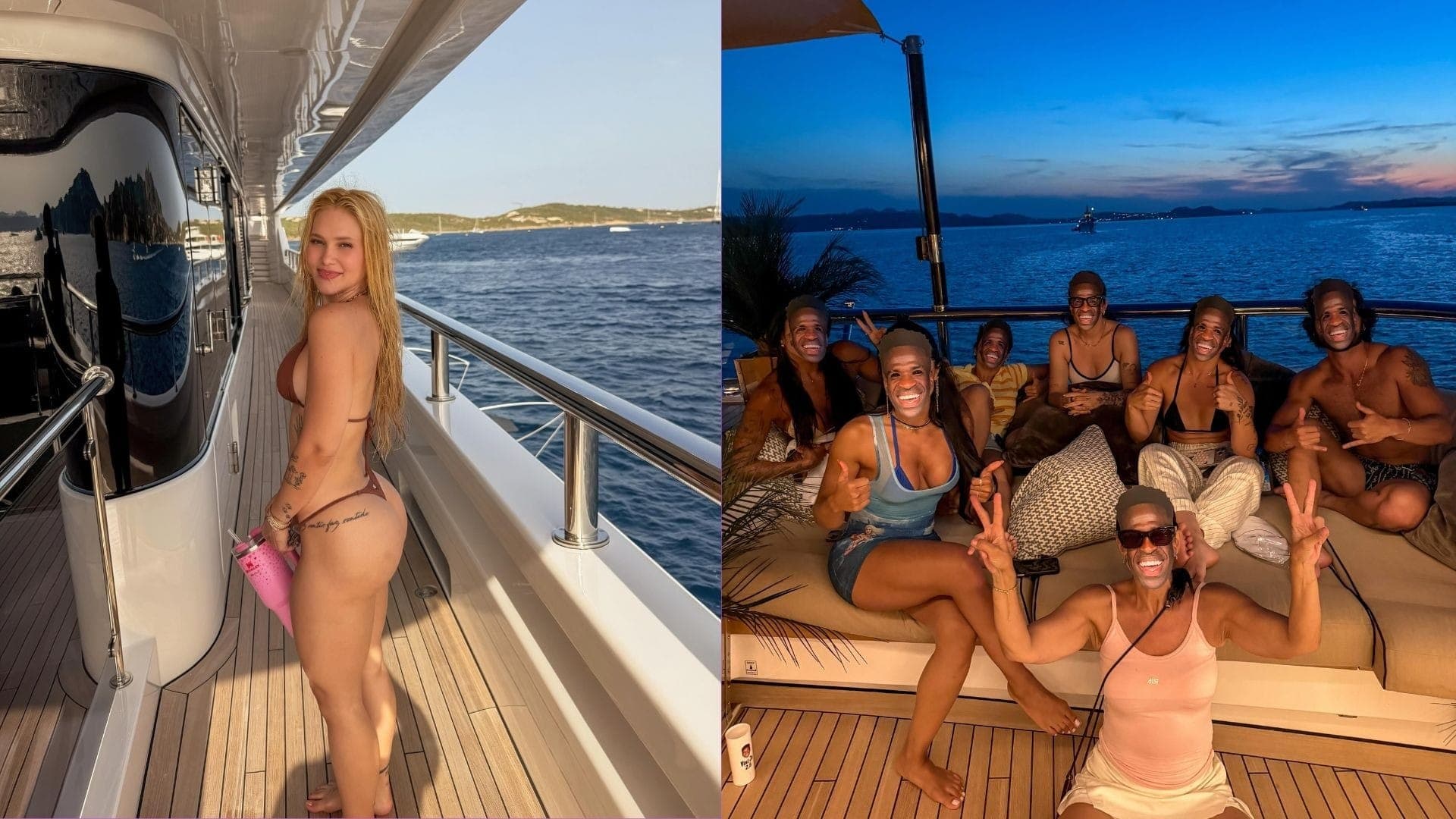 Virginia publicou fotos de viagem em aniversário de Vini Jr.