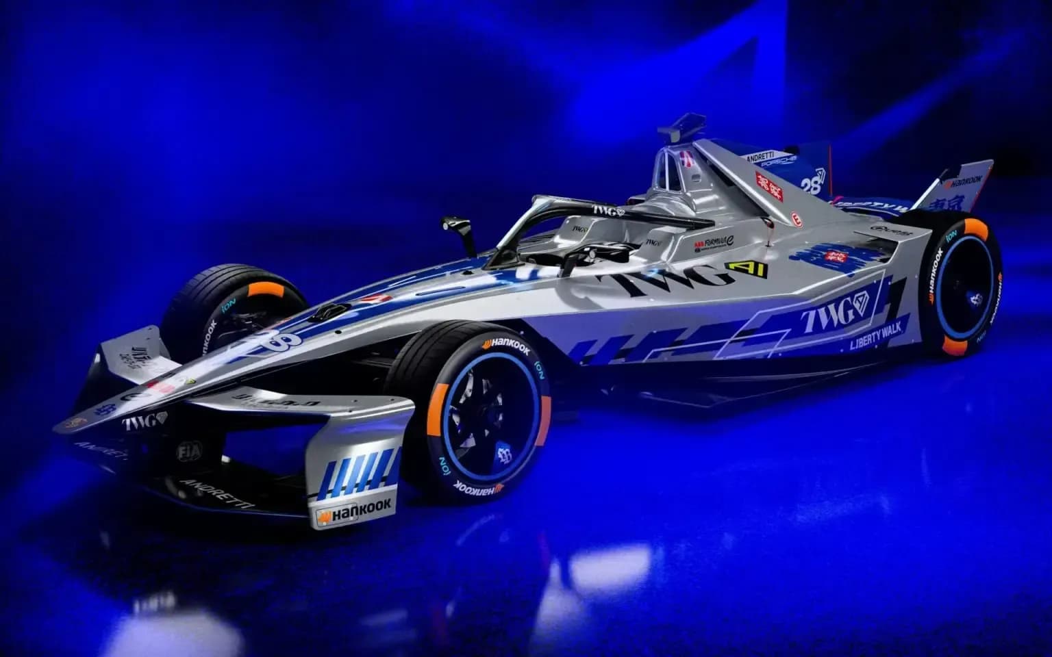 "É o Brian?"; Andretti revela pintura inspirada em Skyline para ePrix de Tóquio