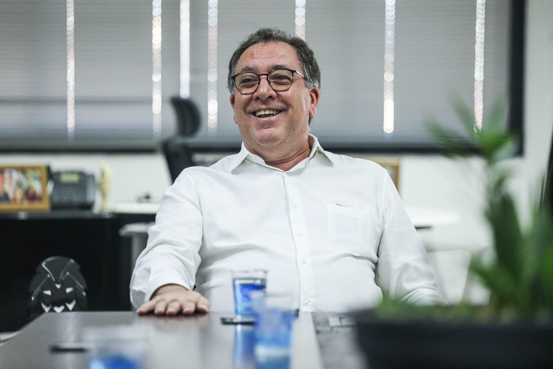 Marcelo Teixeira, presidente do Santos
