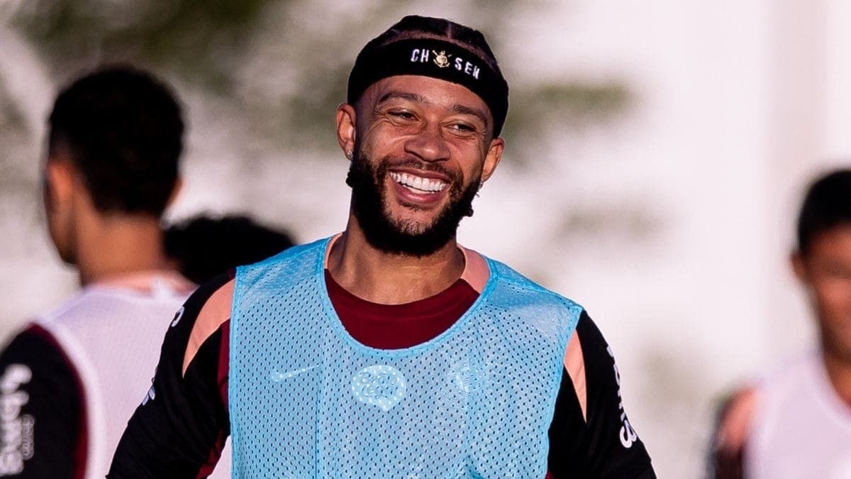 Memphis Depay, atacante do Corinthians