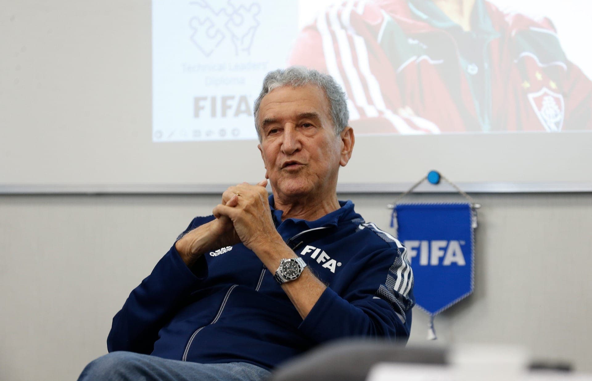 Carlos Alberto Parreira, ex-técnico da Seleção