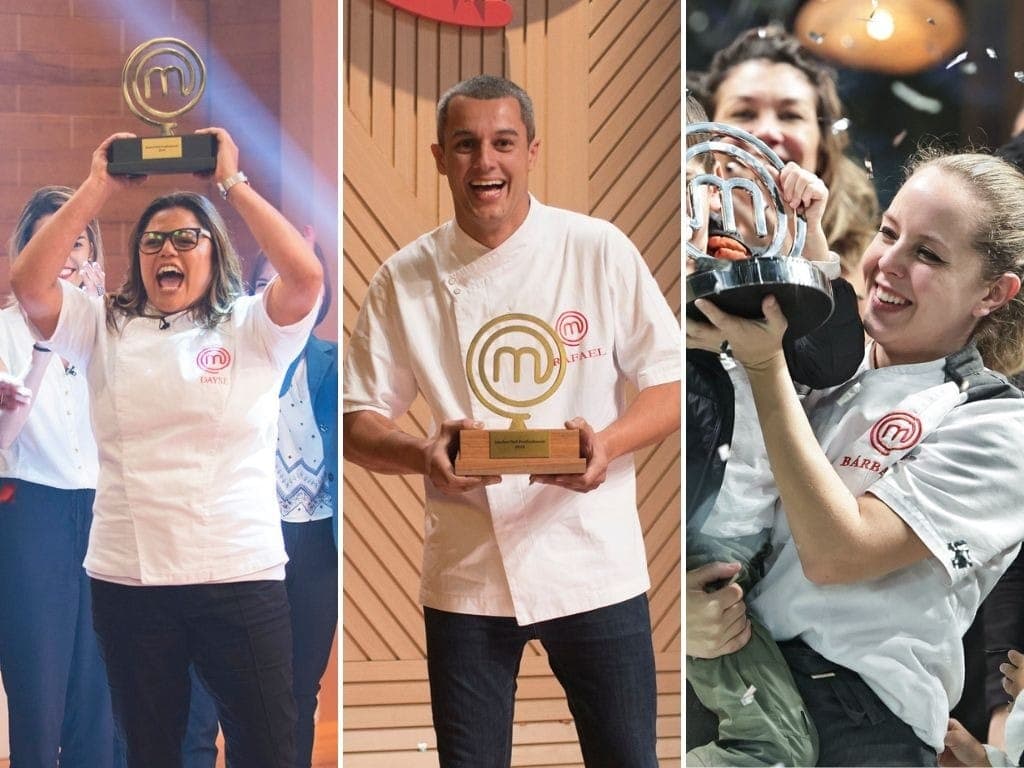 Dayse Paparoto, Rafael Gomes e Bárbara Frazão