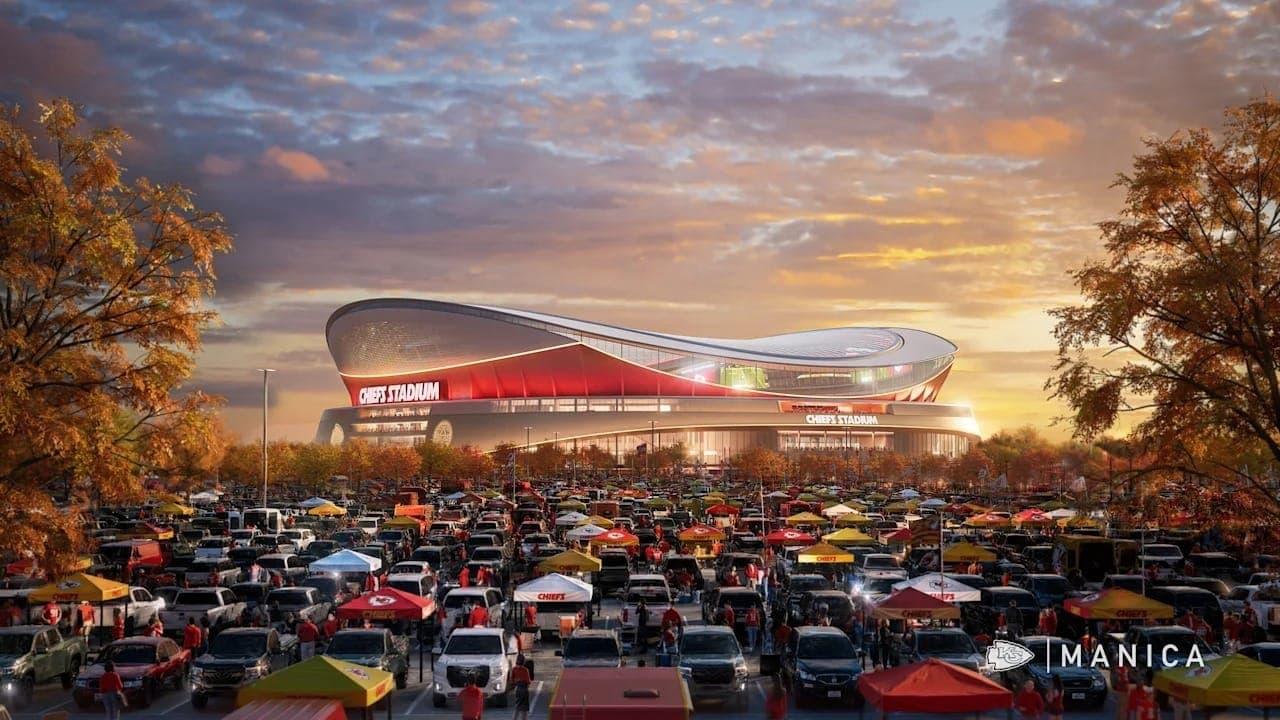 Kansas City Chiefs revela projeto de novo estádio, que será entregue em 2031