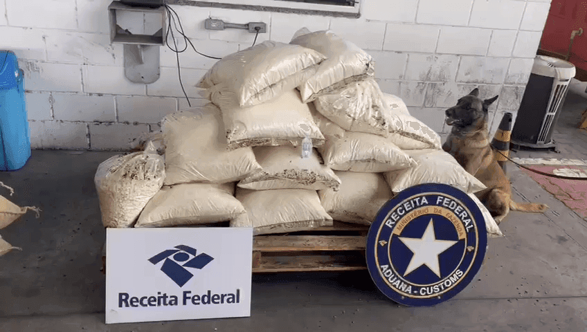 Operação Commodity apreendeu drogas escondidas em sacos de café