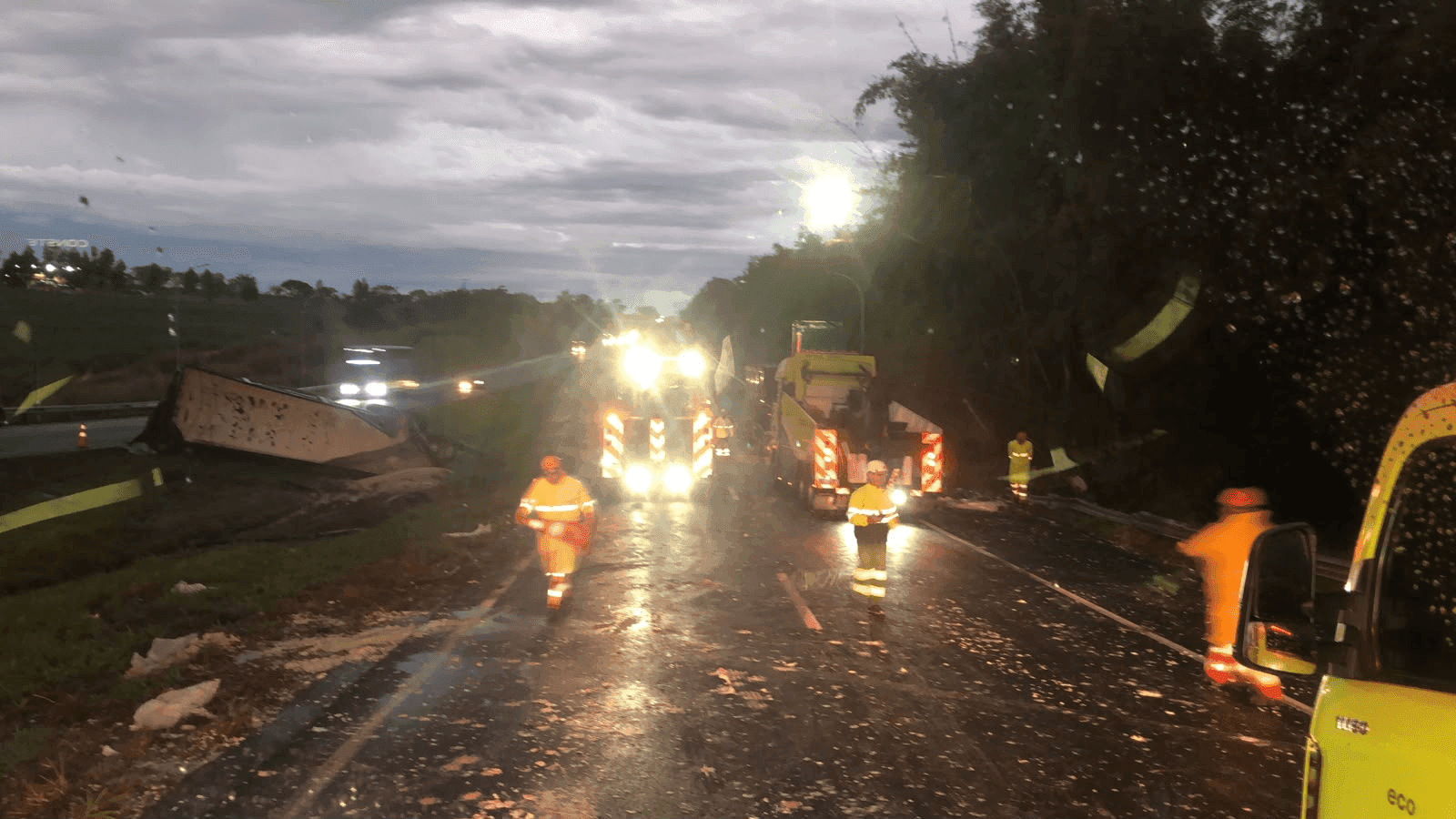 A ação foi realizada pelos bombeiros de Catanduva