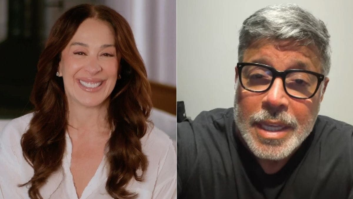 Claudia Raia e Alexandre Frota foram casados na década de 1980