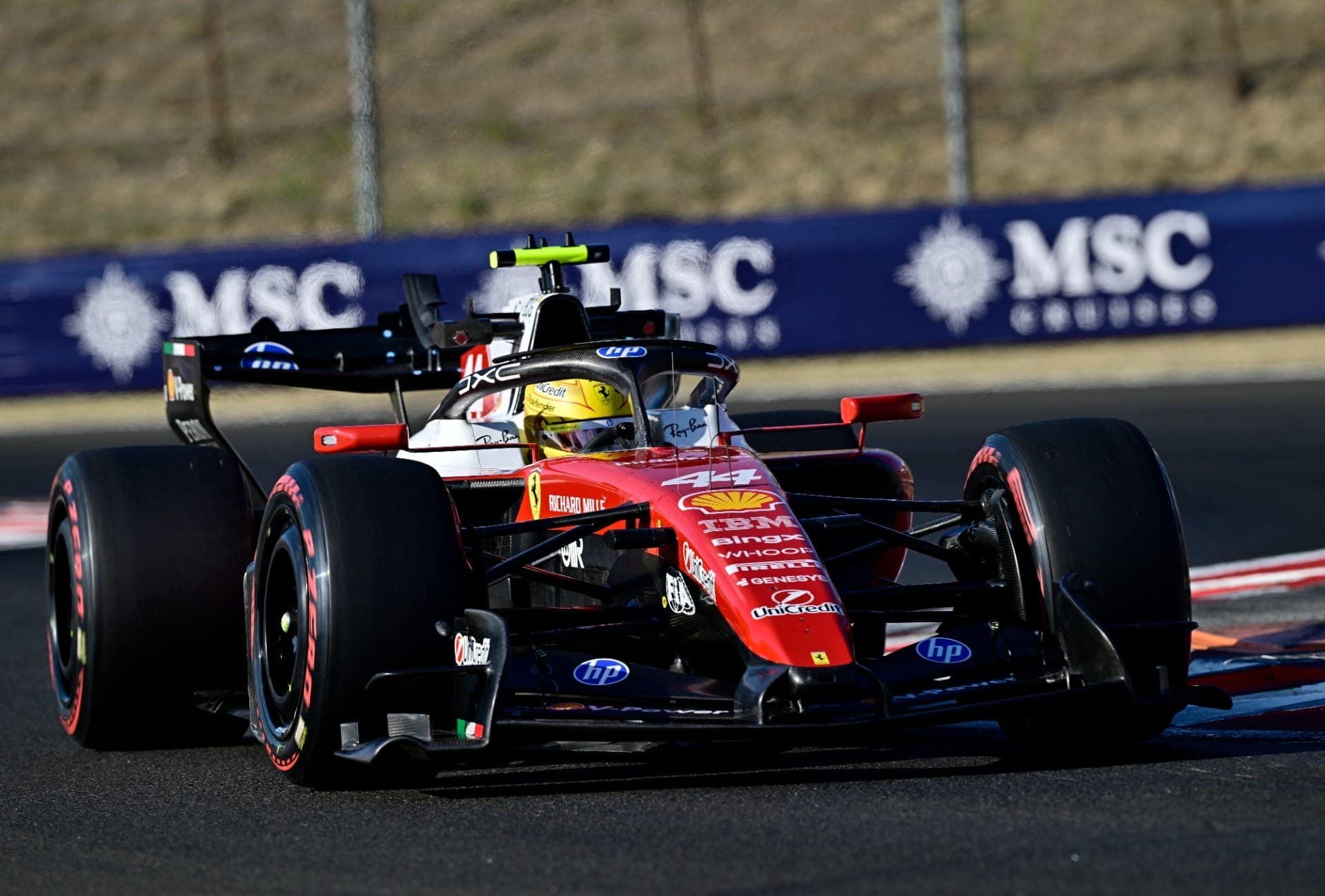 Hamilton foi o mais rápido no TL2 do GP da Hungria