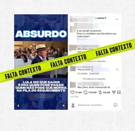 Texto sobre imagens publicadas no Instagram, com mais de 473 mil visualizações