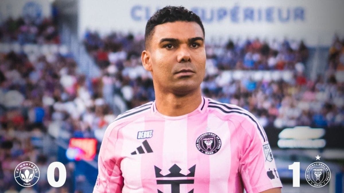 Casemiro estreou com vitória pelo Inter Miami