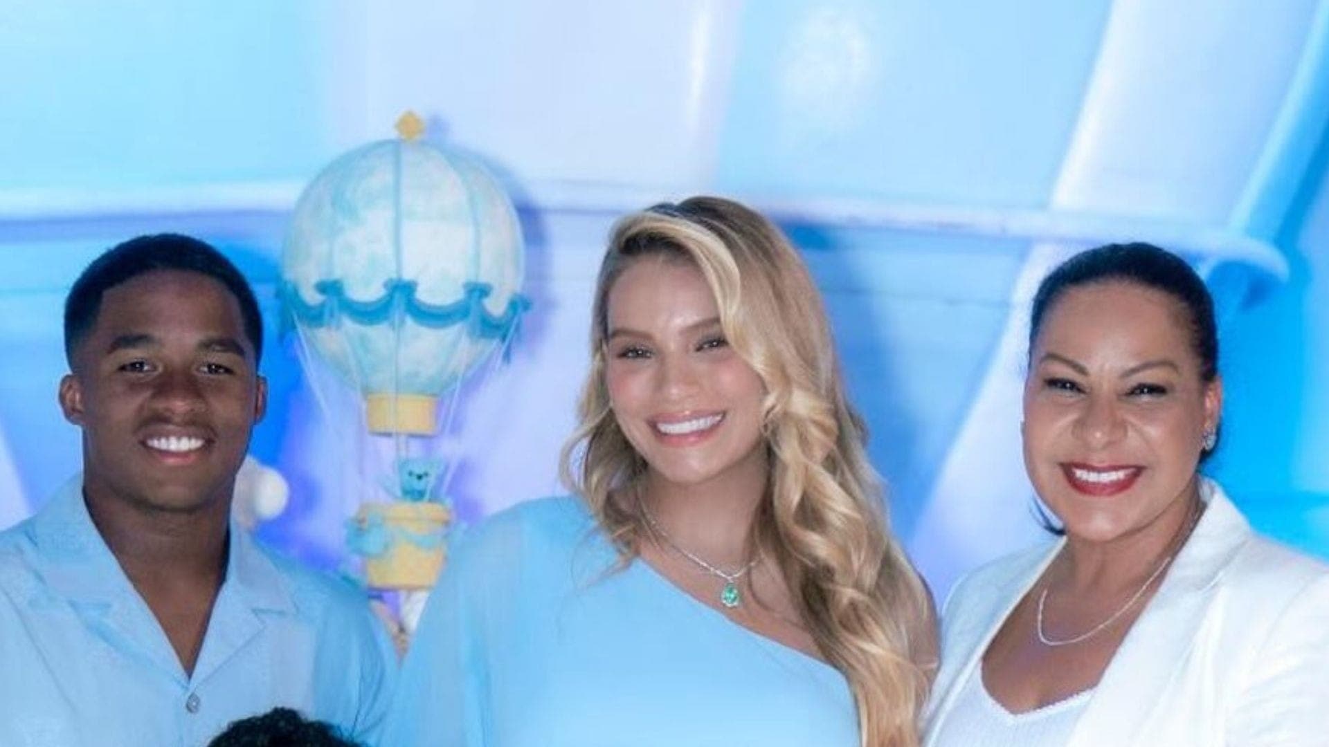 Endrick, Gabriely Miranda e Cíntia Ramos