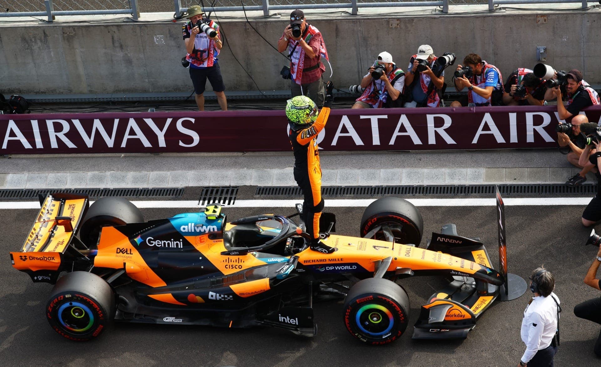 Lando Norris é pole no GP da Hungria de F1