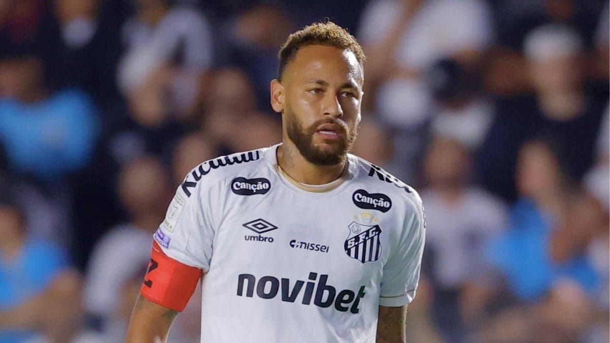 Neymar, camisa 10 do Santos
