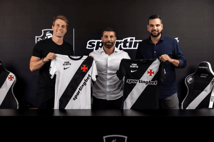 Vasco anuncia casa de apostas como novo patrocinador máster