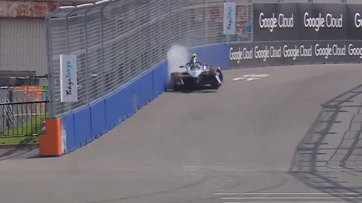 VÍDEO: Felipe Drugovich bate no TL2 da Fórmula E em Tóquio