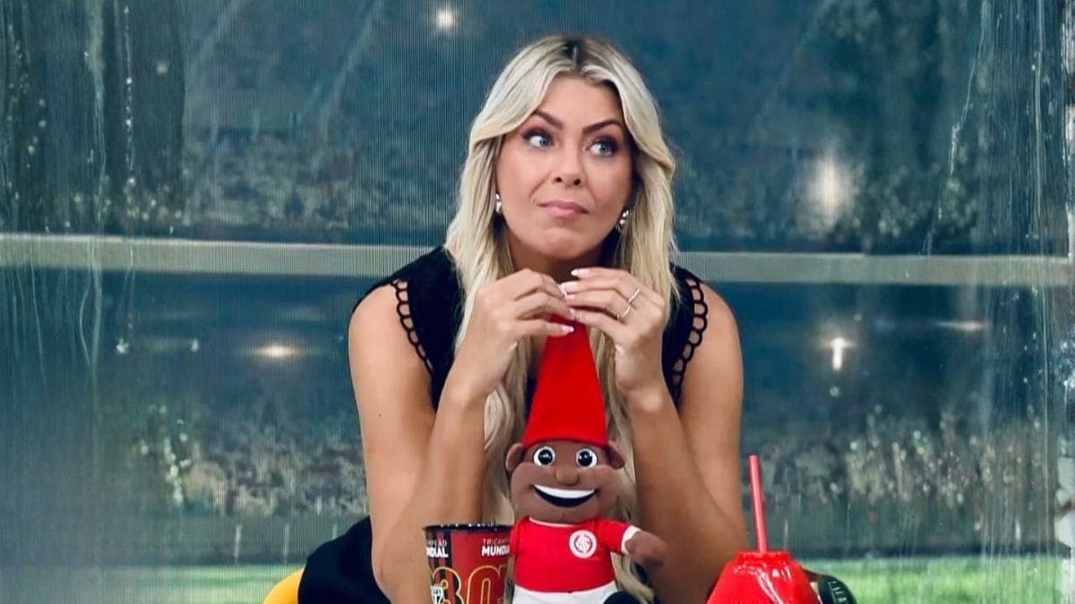 Renata Fan, apresentadora do Jogo Aberto