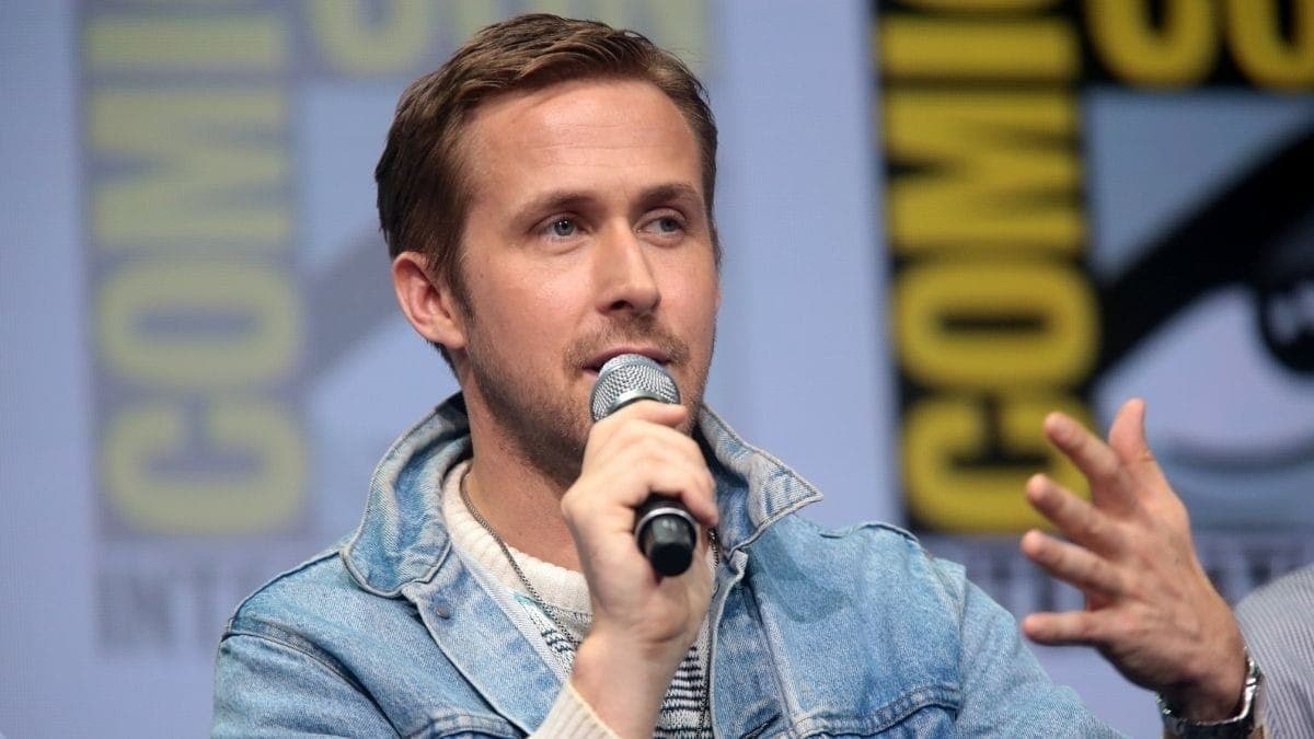 Ryan Gosling na San Diego Comic Con em 2017