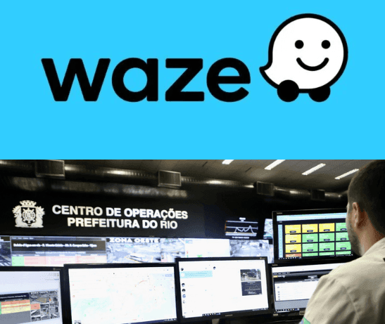 Parceria entre Waze e Centro de Operações do Rio