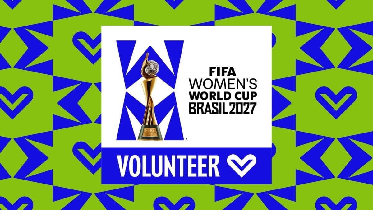 Programa de voluntários para a Copa Feminina de 2027 é aberto pela Fifa