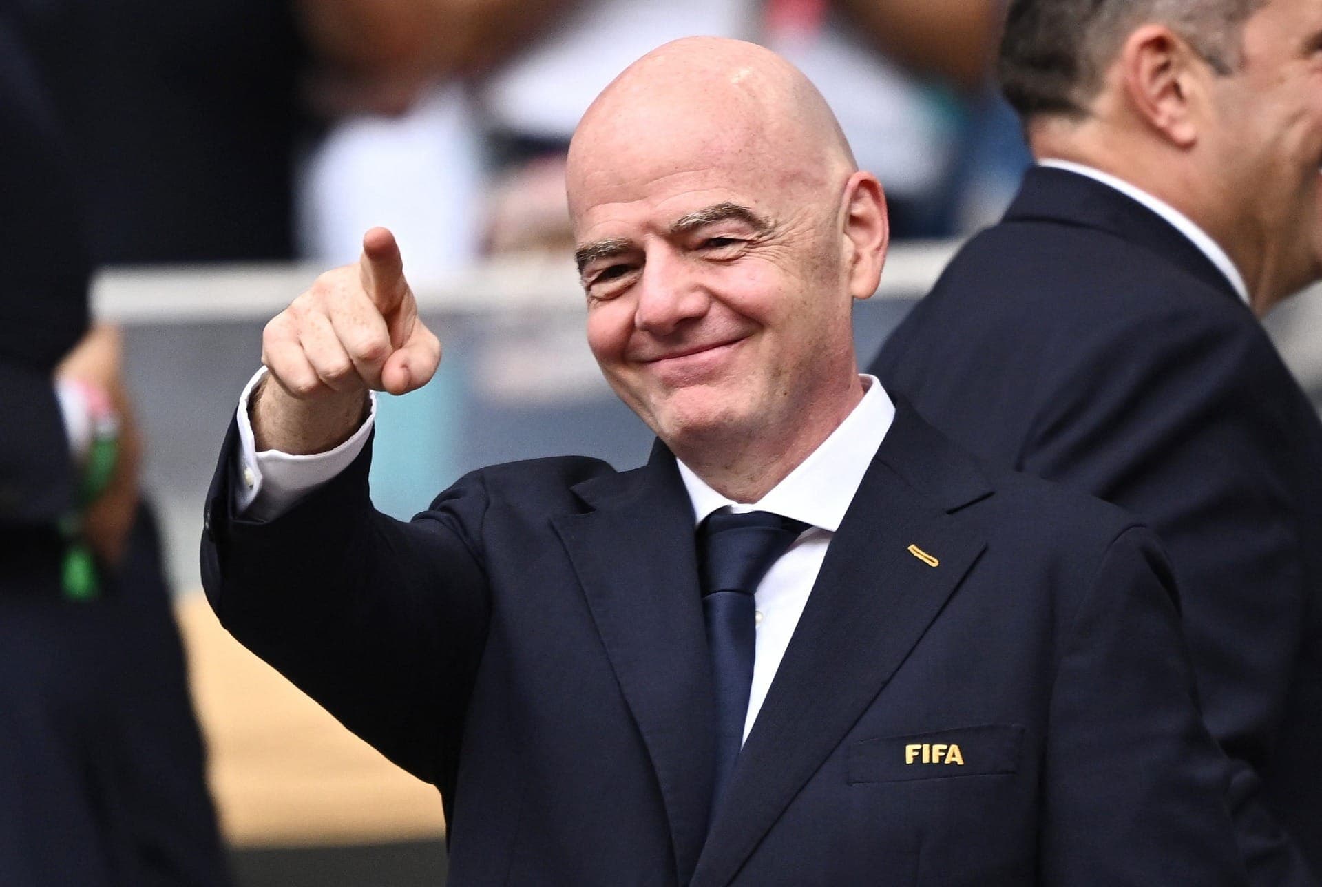 Gianni Infantino, presidente da Fifa, na Copa do Mundo de 2026