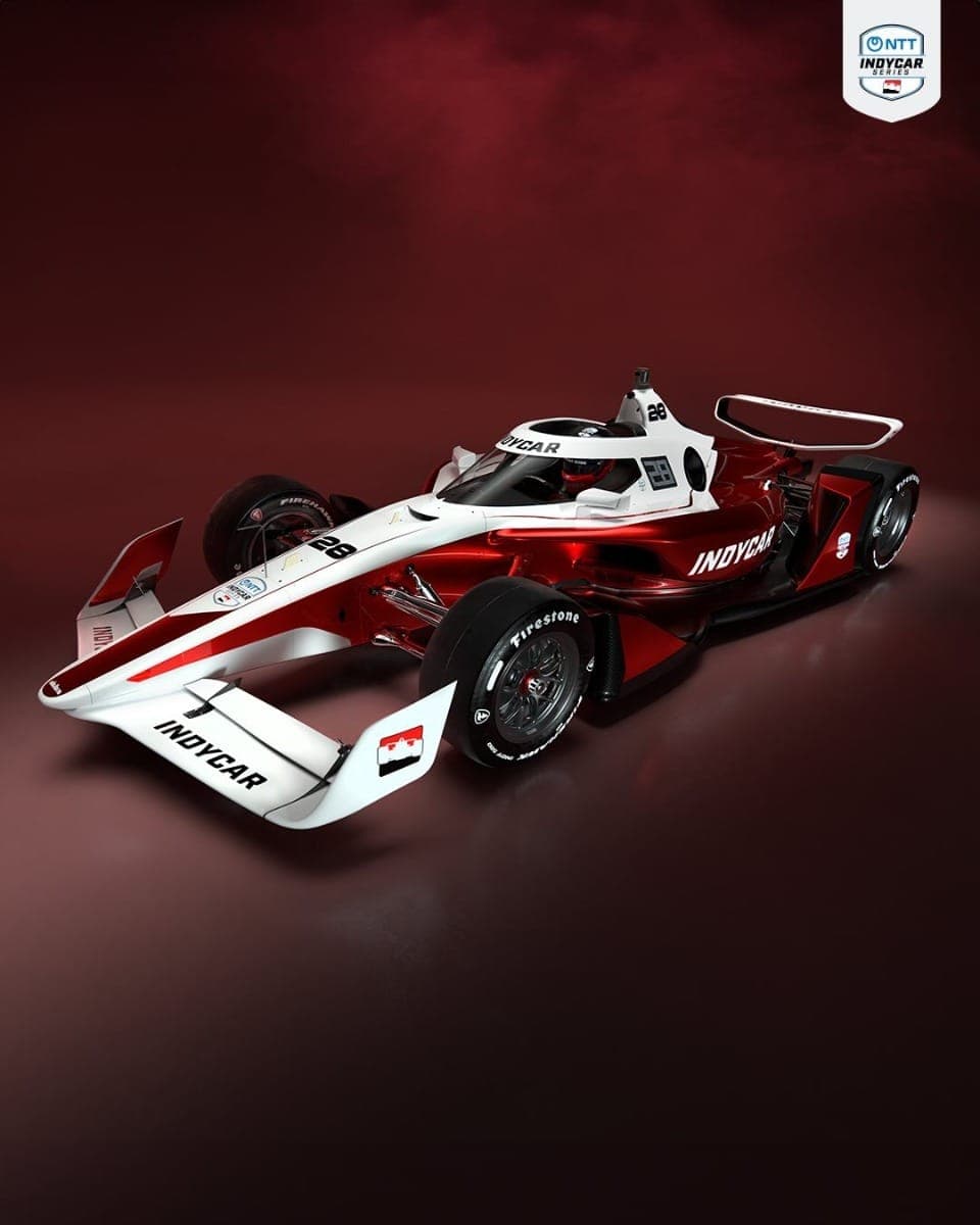 IndyCar apresenta o IR-28, novo modelo da categoria para 2028