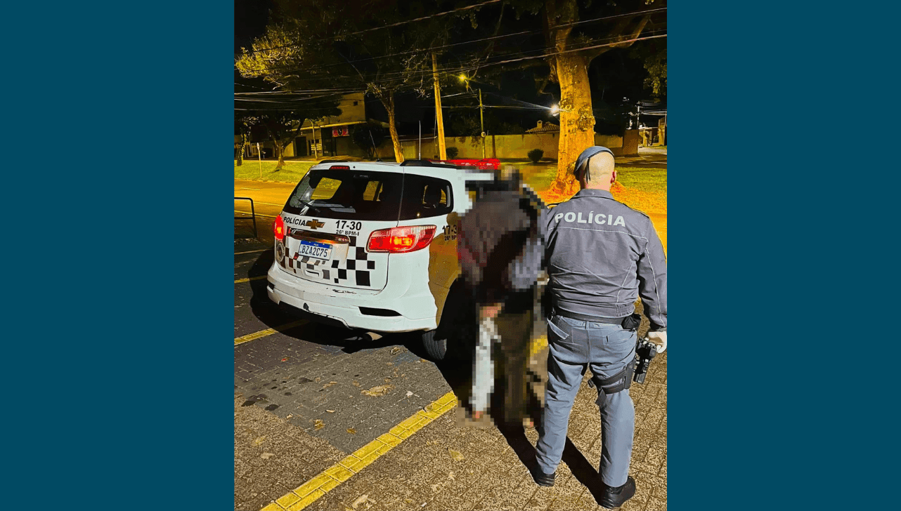 Polícia Militar capturou um homem procurado pela Justiça