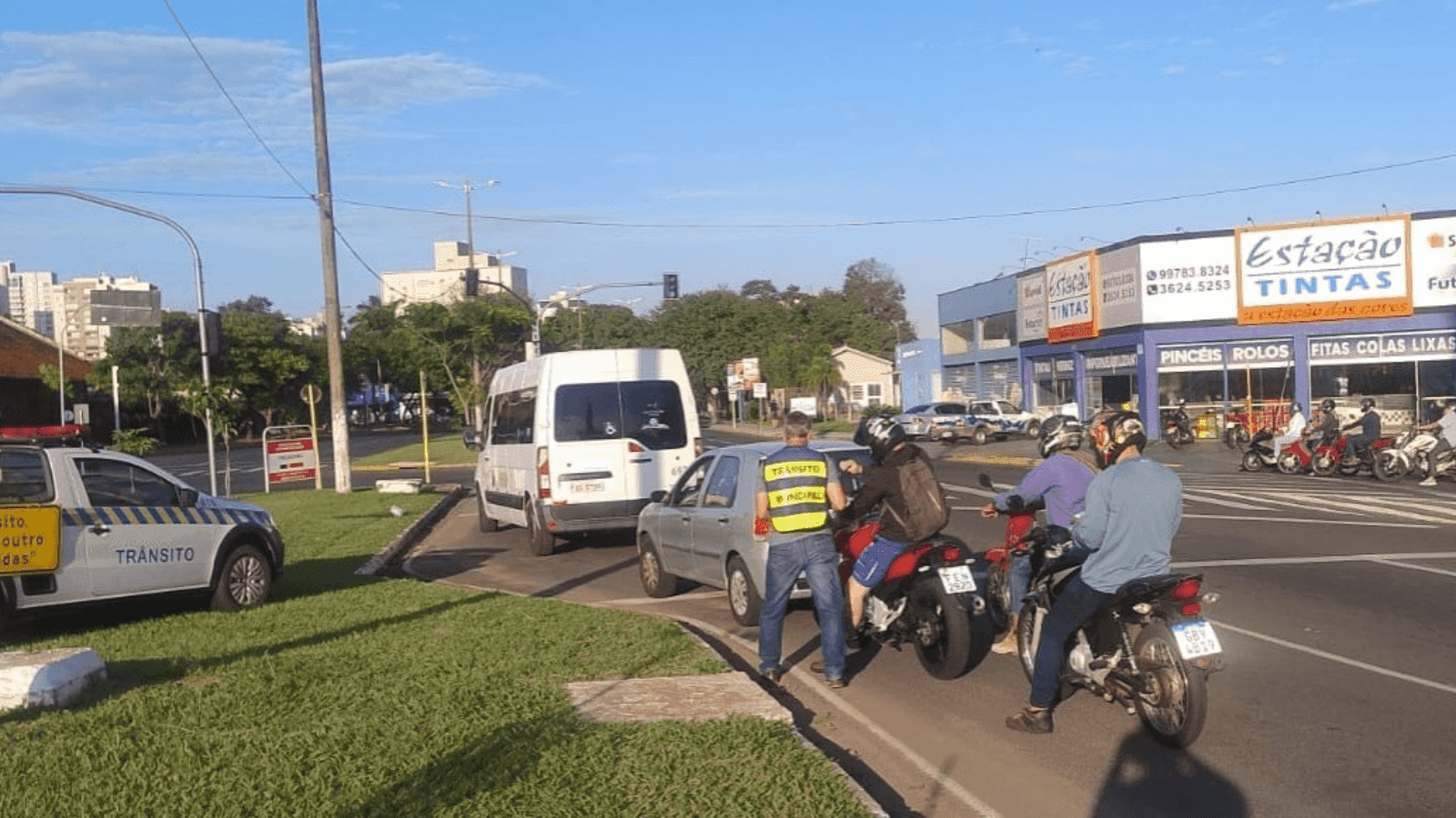 A ação faz parte das comemorações ao Dia do Motociclista