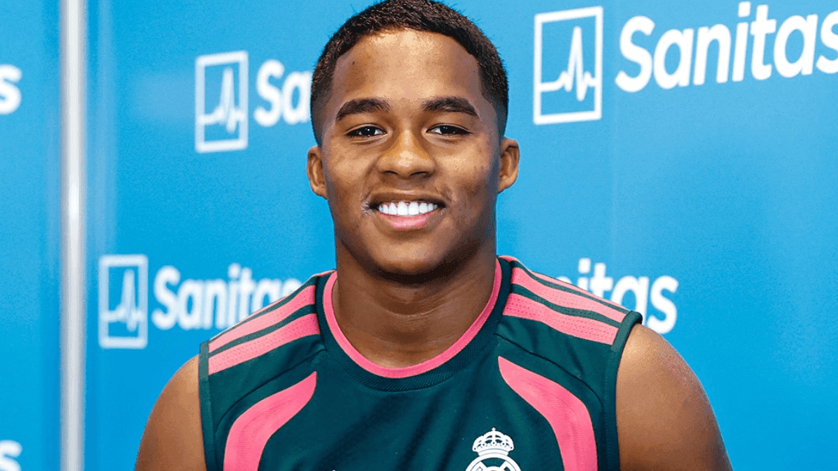Endrick se reapresenta ao Real Madrid após a Copa do Mundo