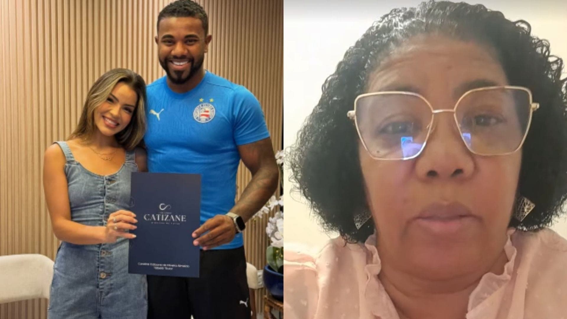 Mãe de Davi Brito desabafou nas redes após casamento do filho