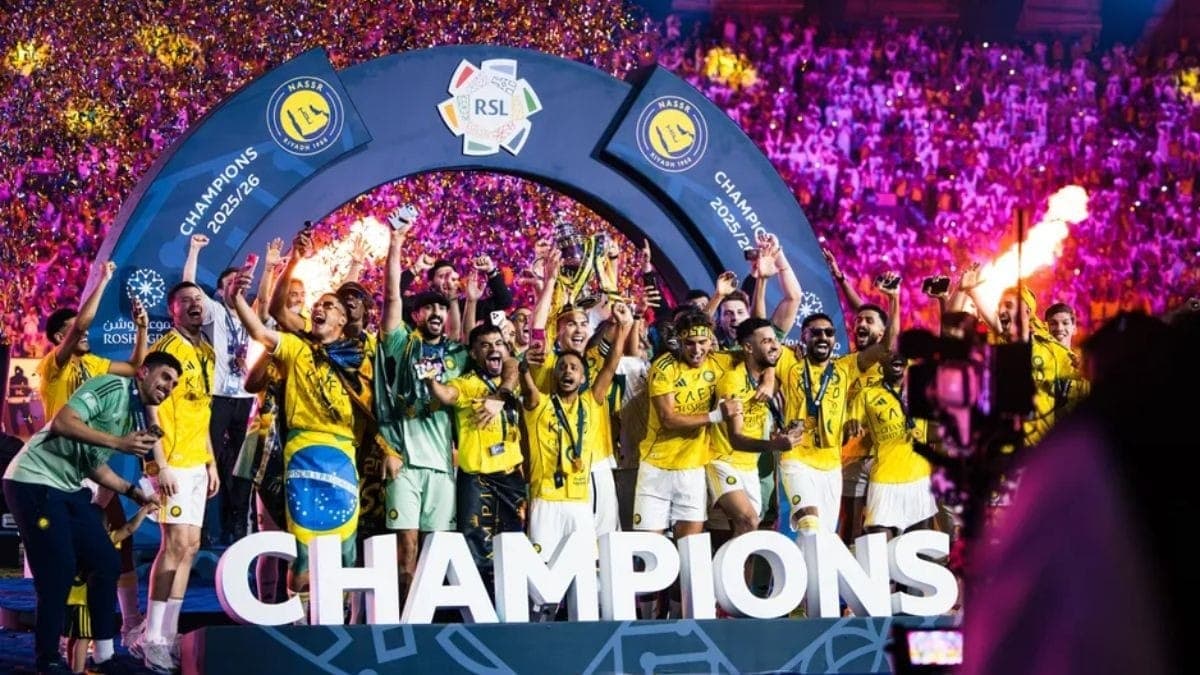 Al Nassr é o atual campeão da Liga Saudita