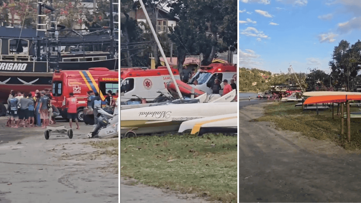 Naufrágio em Ubatuba deixa criança em estado grave e seis pessoas feridas
