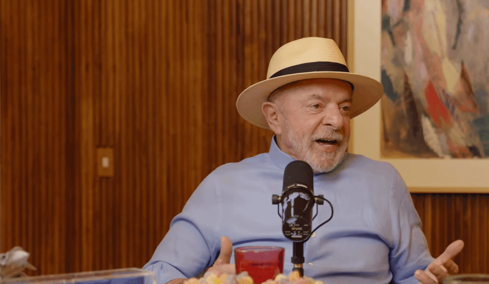 Presidente Lula fala de debates eleitorais em podcast