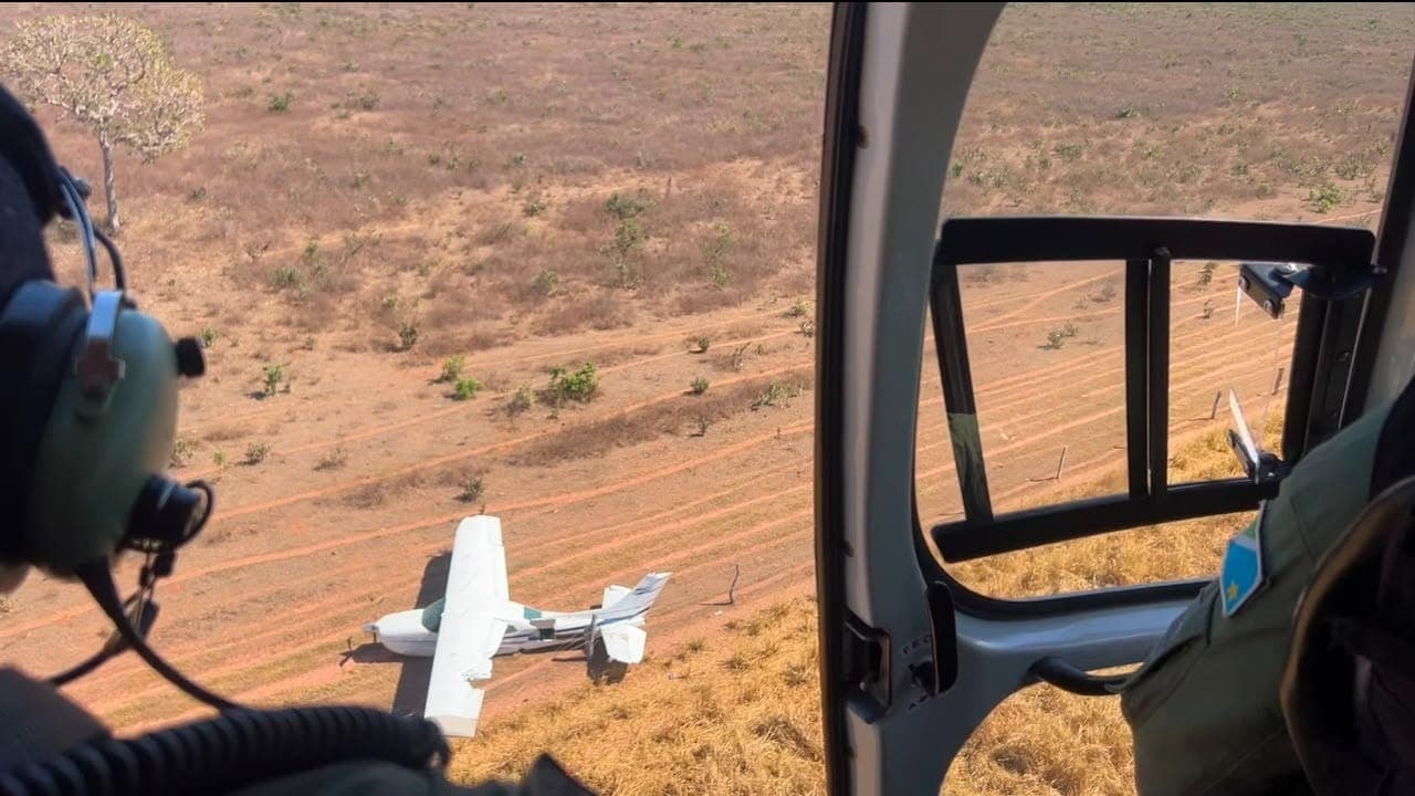 Aeronave oriunda do sul da Bolívia sobrevoava o território nacional